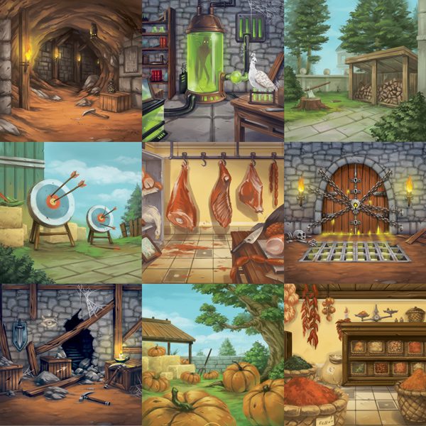 Between Two Castles of Mad King Ludwig – Tiles