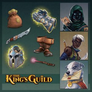 assets and portraits for the king's guild