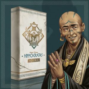 hippocrates agora 3d box and character